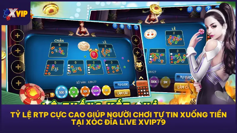 Xóc Đĩa Live Tại XVIP79 - Lắc Một Cú Để Hốt Lộc Cả Ngày 3 Toàn bộ phần thưởng được ghi nhận theo thời gian thực, hiển thị ngay trên bảng cược