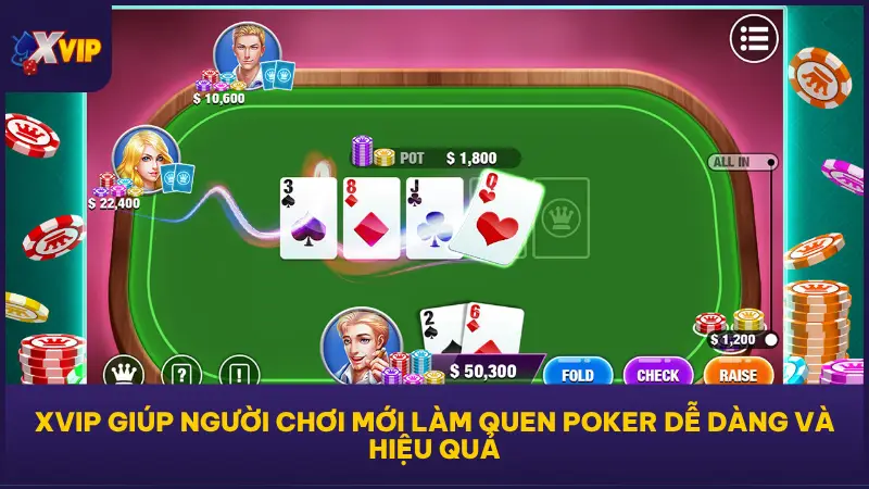 Poker XVIP - Đấu Trí Đỉnh Cao, Thắng Lớn Trong Tích Tắc 5 XVIP đã xây dựng một chuỗi hệ thống học poker từ cơ bản đến nâng cao